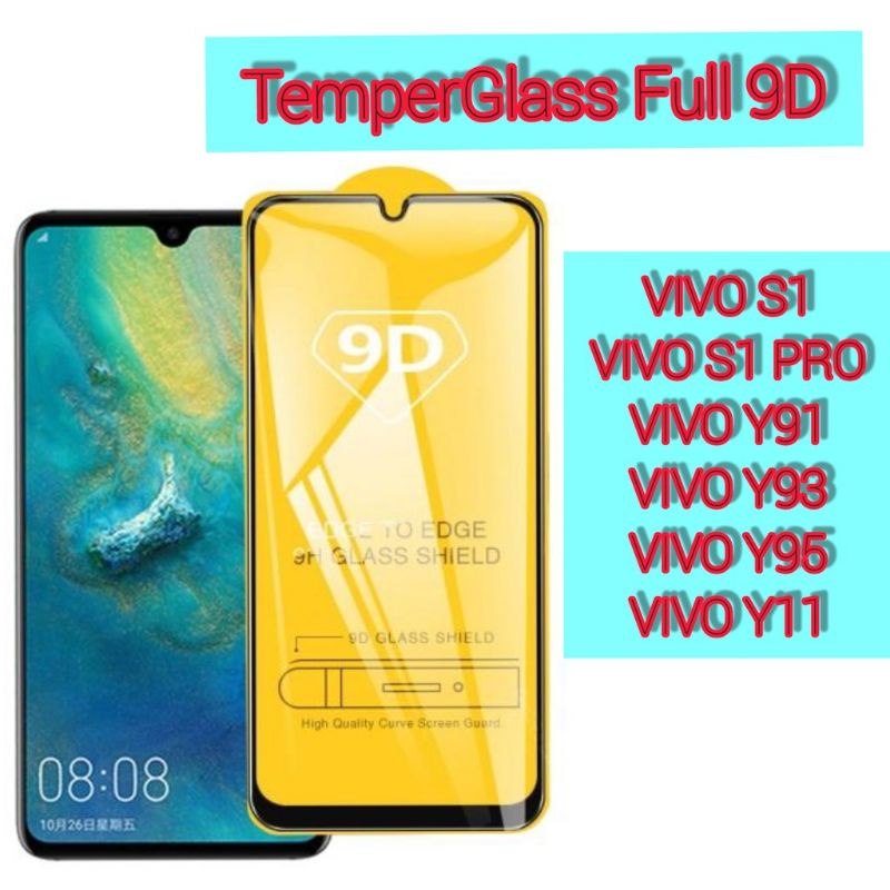 VIVO S1 S1 PRO Y91 Y93 Y95 Y91C Y11 TAMPERED GLASS TG ANTI GORES FULL LAYAR