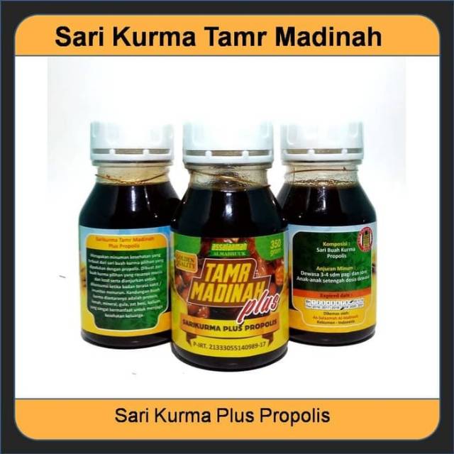 Sari Kurma Tamr Madinah . DBD . Typus . Stamina . Trombosit . Angkak