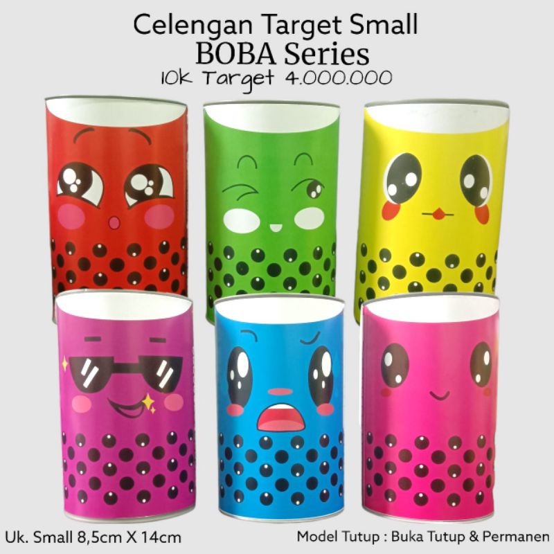 Celengan Target Boba 10k Target 4jt Celengan Target Murah Celengan Target Viral Celengan Tabungan