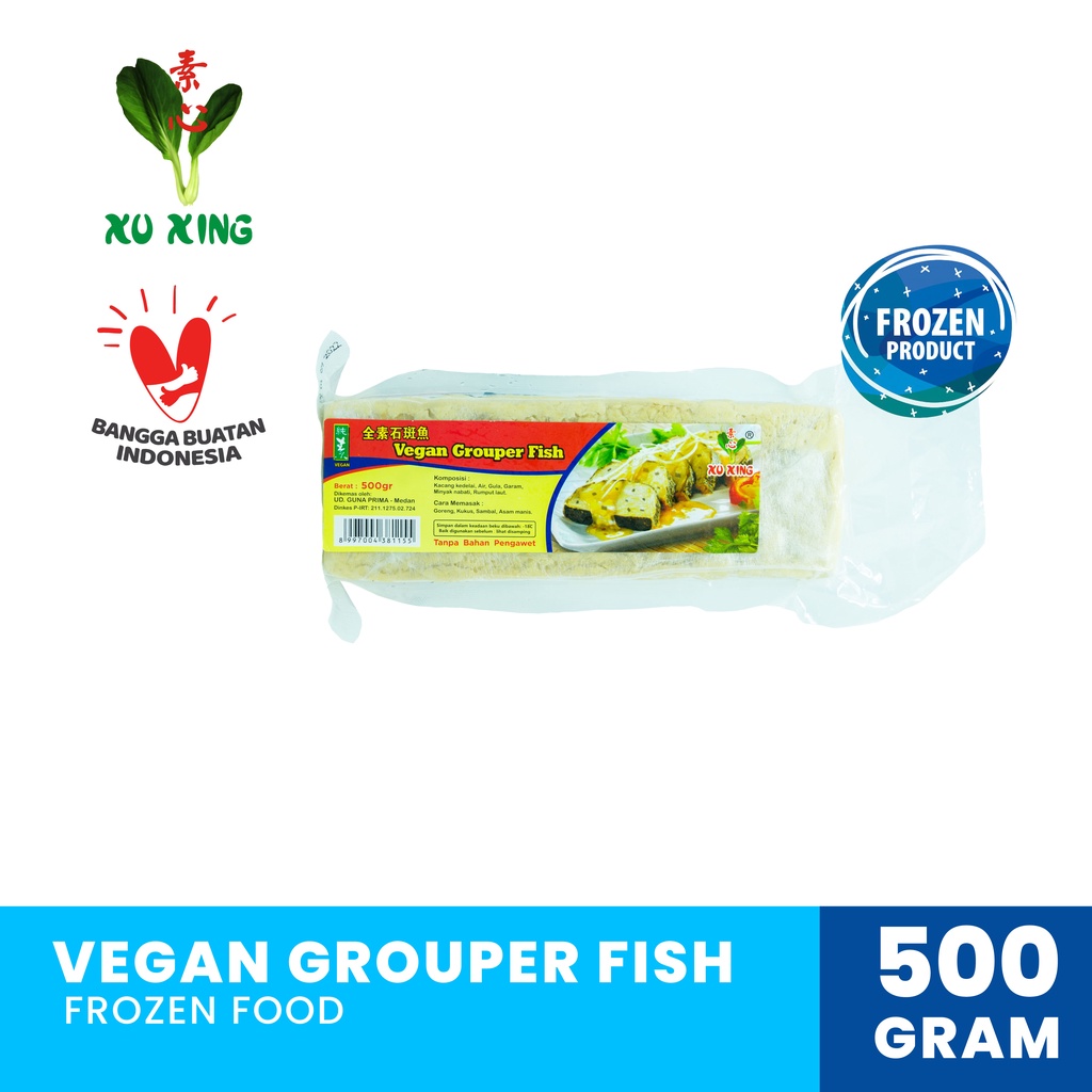 

Vegan Grouper Fish [500 Gram]