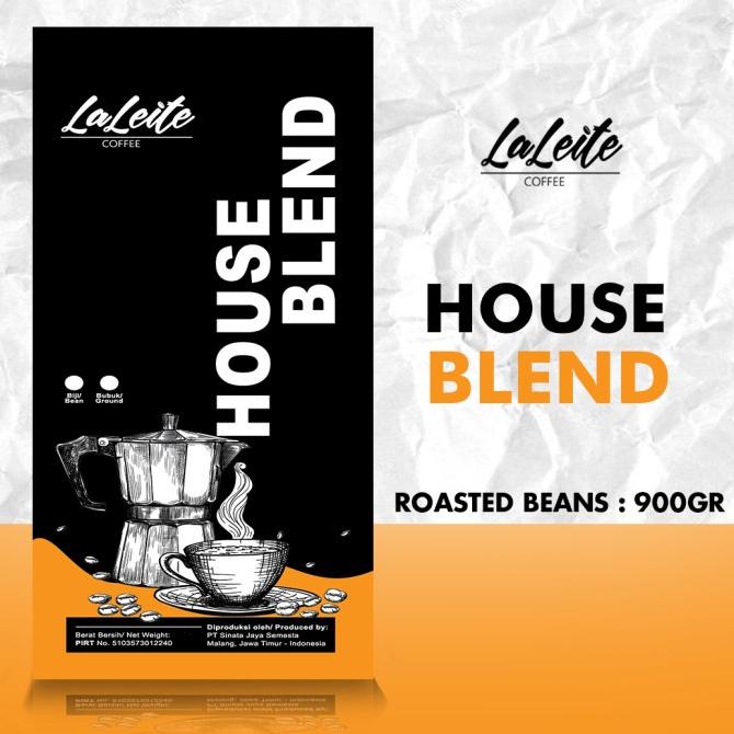 

Kopi House Blend 900g - Roastedbean (biji sangrai)