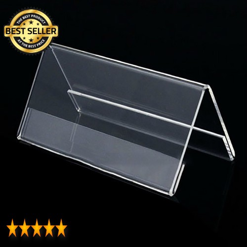 

papan nama akrilik/ tempat menu ND10A5L