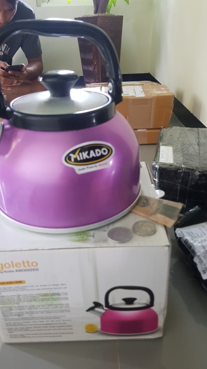 Teko Siul Bunyi Whistling Kettle Rigoletto Maspion