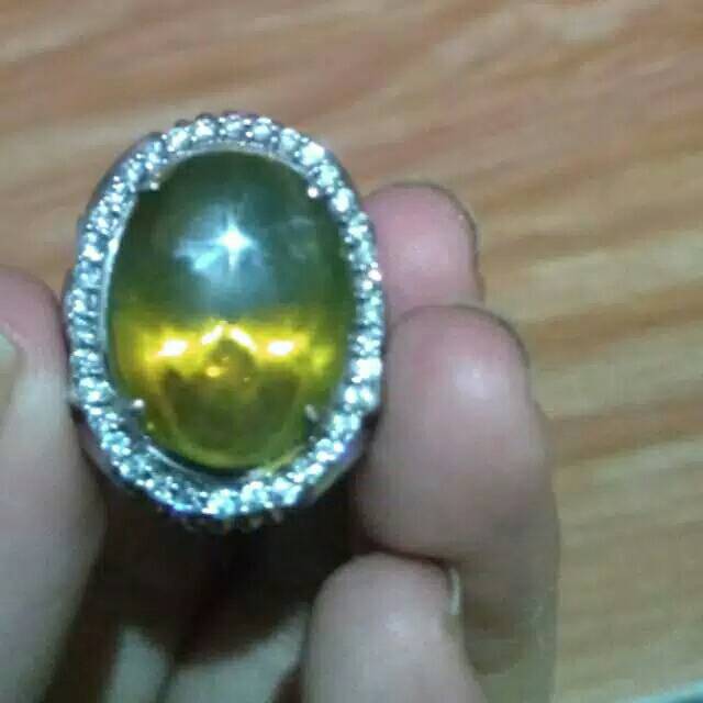 Jejak Publisher - Fire Opal Wonogiri Kristal Bening Membara Ring 7 Alpaka
