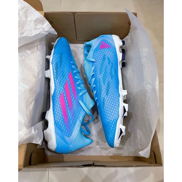 SEPATU BOLA ADIDAS X SPEEDFLOW.3  FG BLUE ORIGINAL BNIB‎