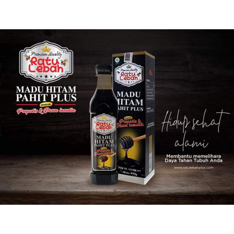

Madu Hitam Pahit Plus Propolis