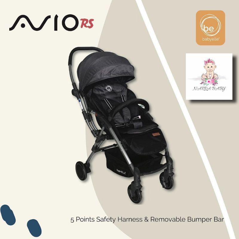 Stroller BabyElle Avio RS S939 Reversible Kereta Dorong Bayi Baby Elle Hadap Ibu