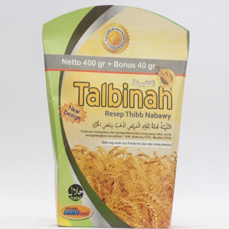 

Tepung gandum Talbinah 400 gram extra 40 gram
