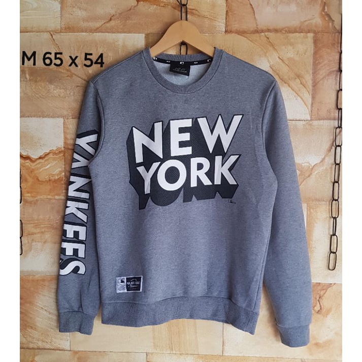 MLB NY YANKEES SWEATER CREWNECK SECOND ORIGINAL