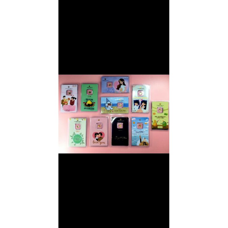 Grosir (SSC) LM MINI HRTA 0.25 GRAM, LOGAM MULIA MINI HRTA, LM HRTA, LOGAM MULIA GOLD EMAS