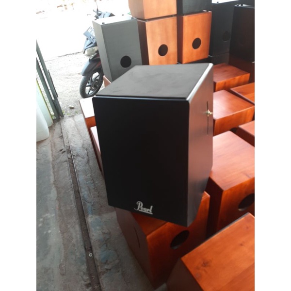 Kajon trapesium kotak bonus tas