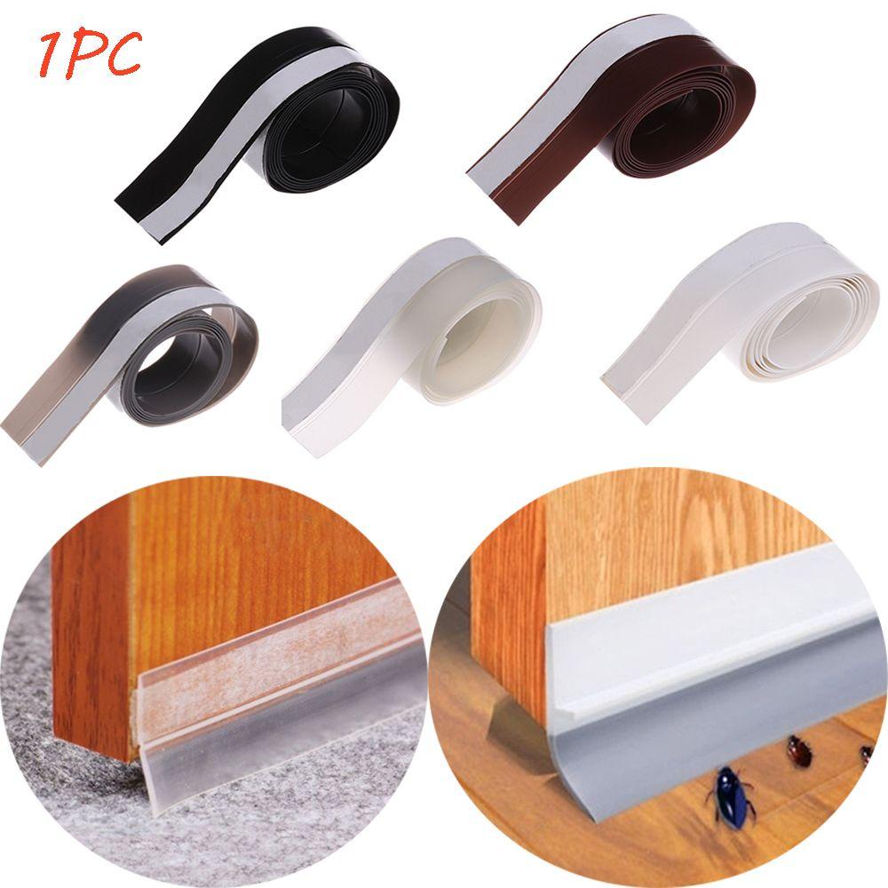 SUYOU 1PC Sealing Strip Door Bottom Seam Door Window Wind Proof Bathroom Silicone Rubber