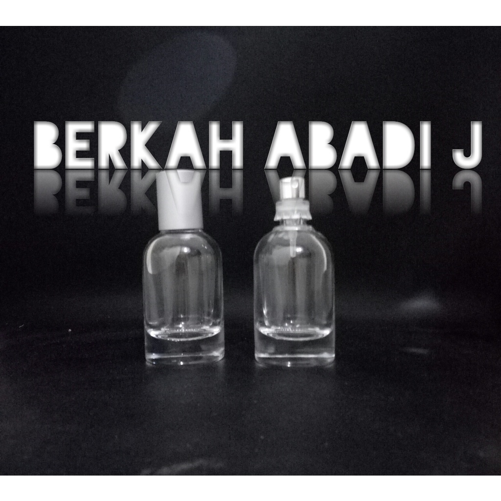 Botol Parfum Lelabo 50 ml easy pump cap silver ml