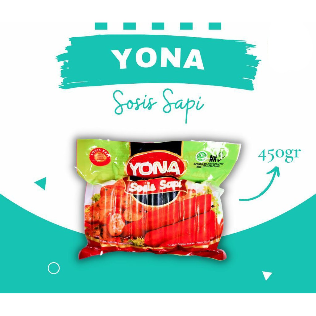 

ADDRIELLA - YONA SOSIS SAPI 450gr | YONA/FROZENFOOD/FROZENFOOD MURAH