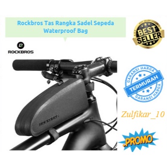 Rockbros Tas Rangka Sadel Sepeda MTB Gunung Road Bike Anti Air