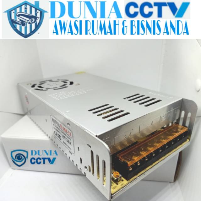 Power supply jaring 40A 12V POWER SUPPLY CCTV 40AMPERE 12VOLT