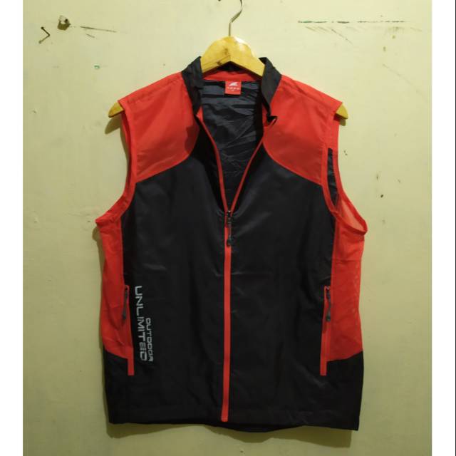 Rompi/Vest pria ..outdoor..running..sepedah size fit M/L slim second