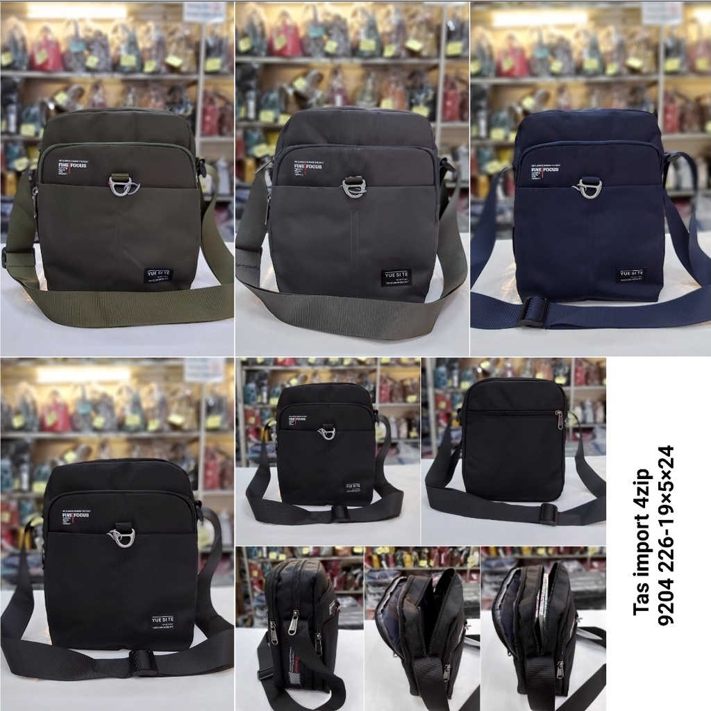 Tas import selempang pria / tas kerja pria