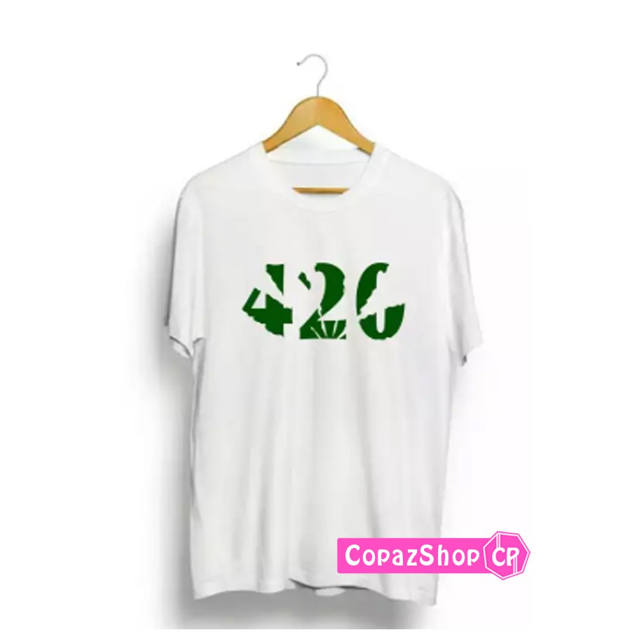 Kaos Distro 420 Go gred Hijau Premium Quality