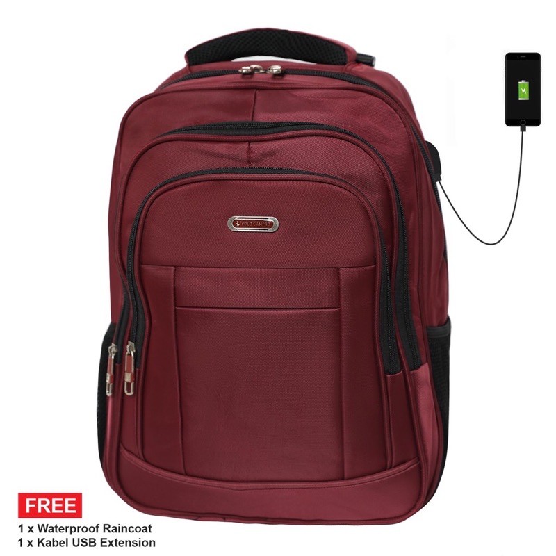 TAS RANSEL LAPTOP PRIA 18" POLO CAMPRO LPU-005