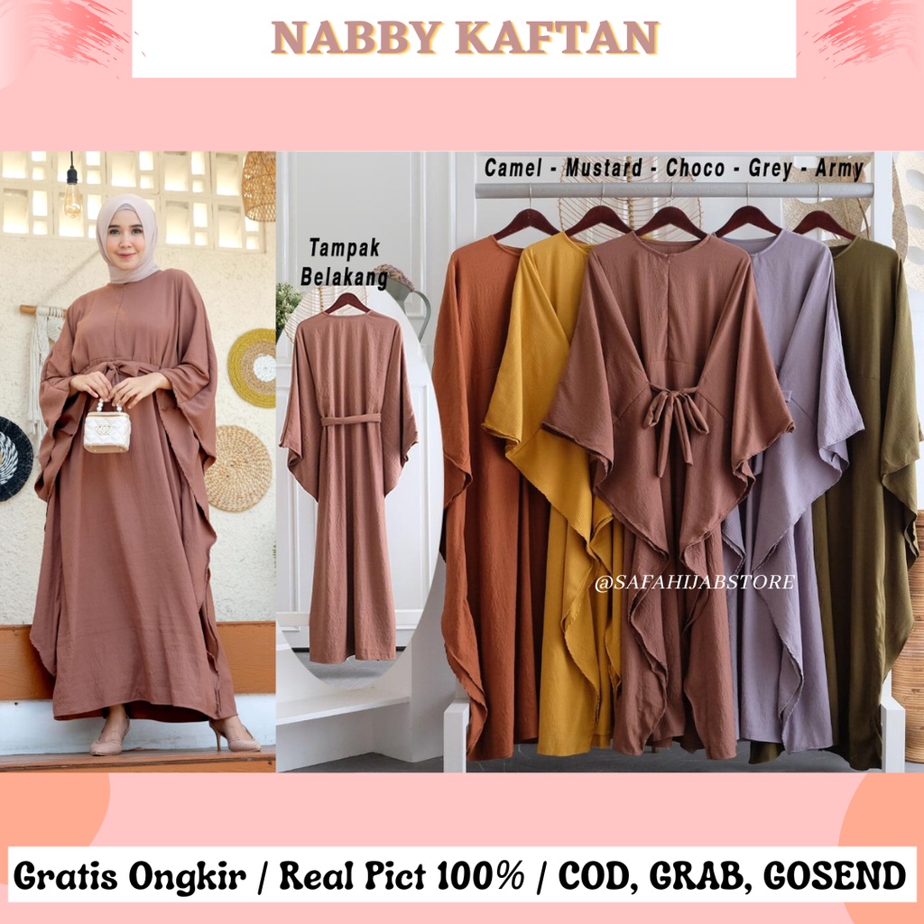 NABBY KAFTAN / KAFTAN RAYA / KAFTAN LEBARAN