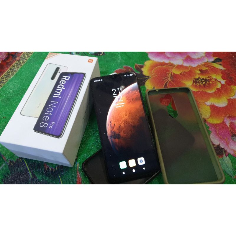 Xiaomi Note 8 Pro 6/128 Fullset No Minus Second