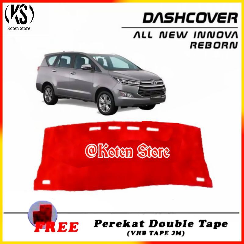 Cover Dashboard Mobil All New Innova Reborn (Bulu Rasfur) Karpet Bulu Dashboard Mobil / Alas Karpet 
