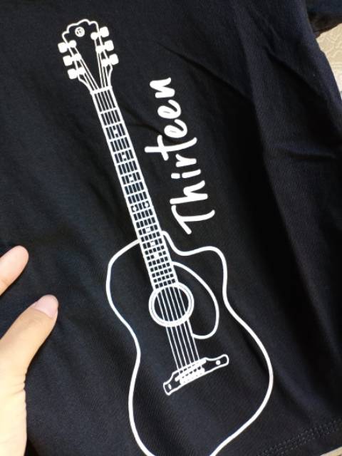 BAJU COUPLE (DEWASA ANAK) THIRTEEN GITAR