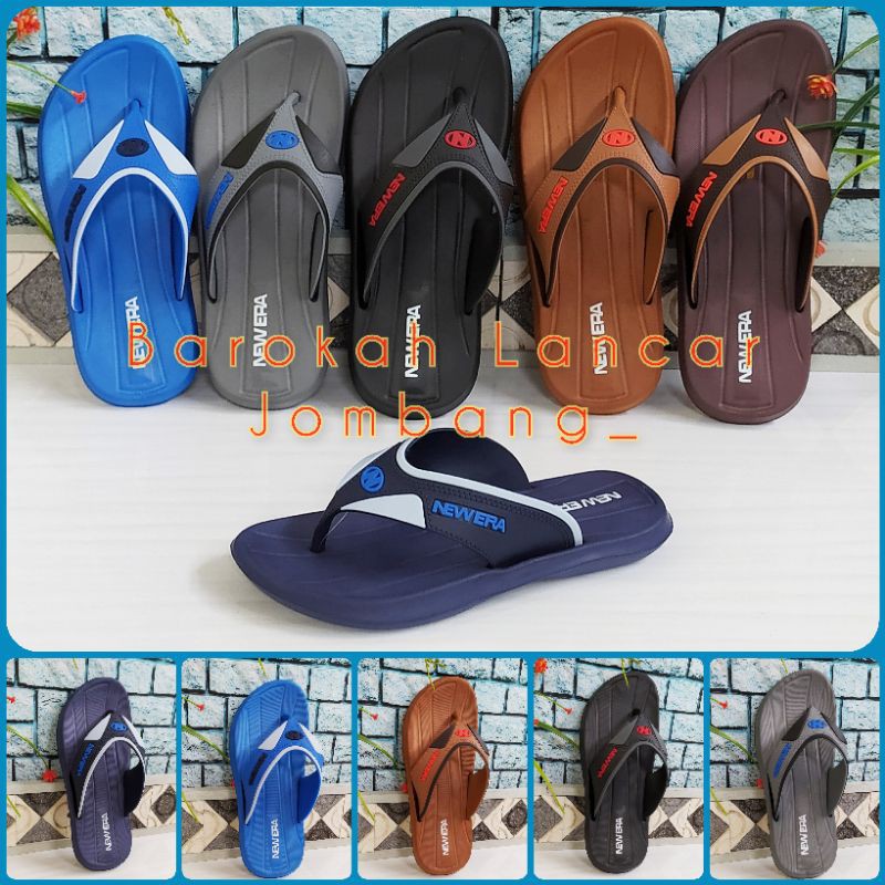 SANDAL JEPIT KARET NEW ERA TG E 111 SIZE 35-42 100% ORIGINAL BY NEW ERA