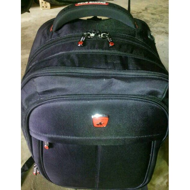 Ransel Polo Campro (original) bisa mekar gratis mantel tas