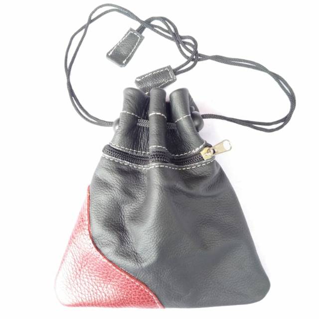 Uncang kulit Sapi/ replika uncang Sunnah/ wadah uwang model lanjut kundang