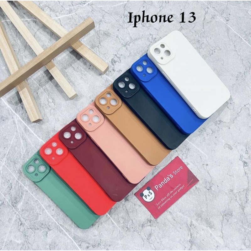 Softcase Pro Camera Iphone 13 , 13 Pro , 13 Mini , 13 Pro max Candy Case Full Color 3D Silikon TPU