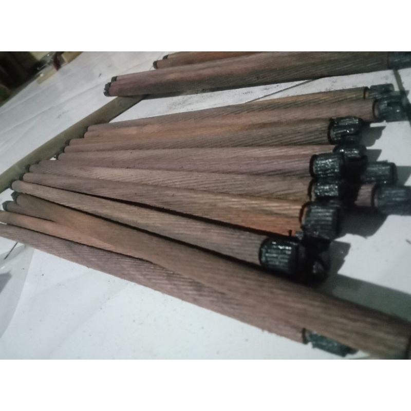 Tangkringan Burung Lovebird Ulir Kayu Sonokeling Premium Isi 10biji