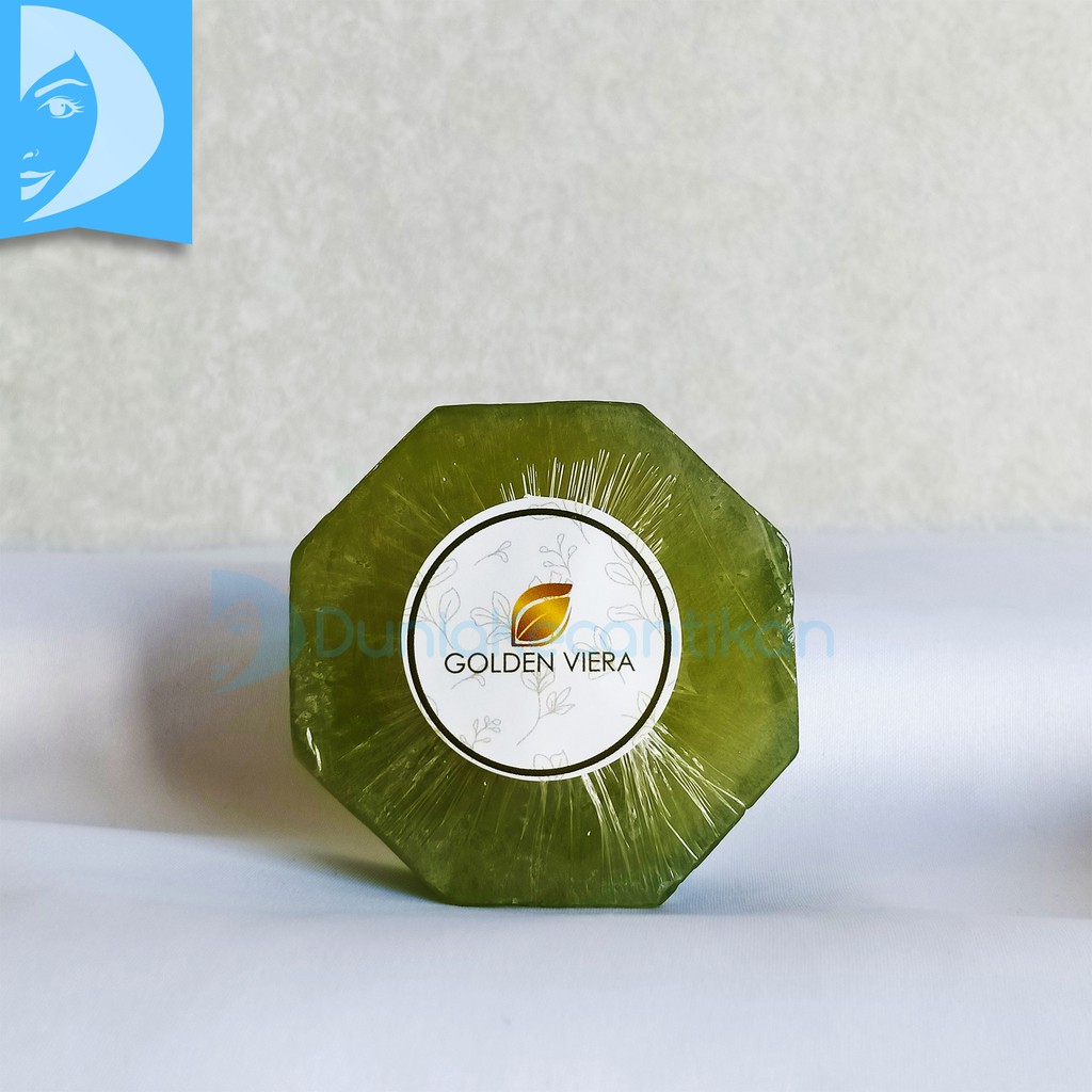 DKMALL - Golden Viera Soap / Sabun Pembersih Wajah Berjerawat / Sabun Jerawat