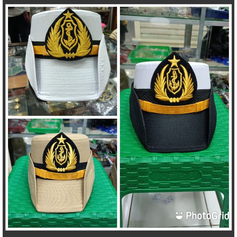 TOPI PET TARUNI PELAYARAN/TOPI PDU TARUNI PELAYARAN/ TOPI PET/ TOPI PET TARUNI/ TOPI PELAYARAN