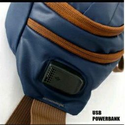 Tas Waistbag Selempang Pinggang elbrus waterfroop free USB