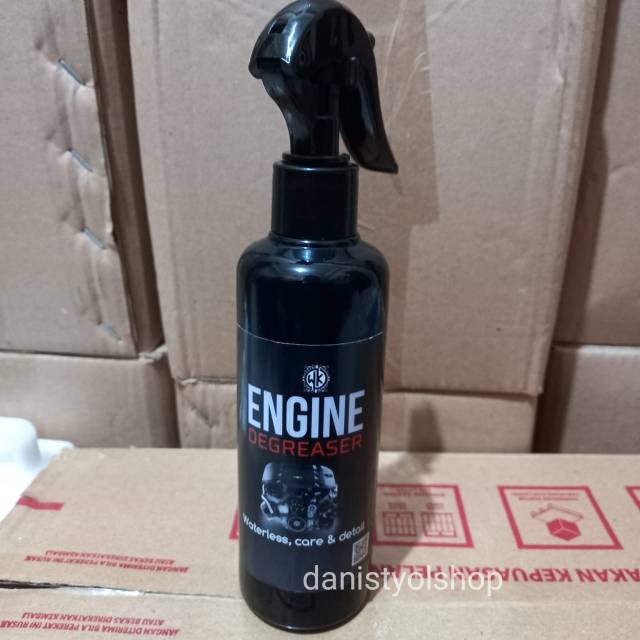 engine degreaser pembersih mesin mobil 250 mili plus kain micro david palmer kain poles super lembut