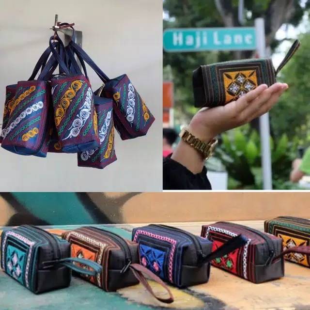 Dompet koin mini motif Aceh