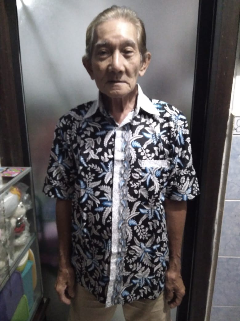 Bswart Batik Hrb026 Kenongo Hem Pendek Padi Pekalongan M L Xl Batik Pria Murah Modern Grosirhem Army