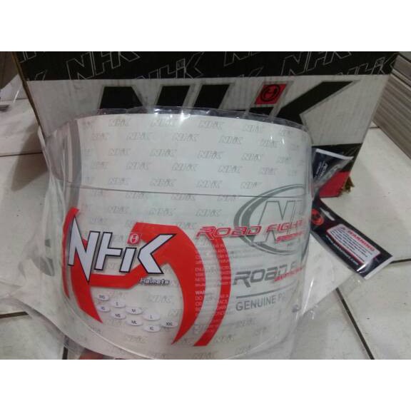 DISKON VISOR KACA HELM NHK GP1000 NHK GP TECH NHK GP PRO CLEAR