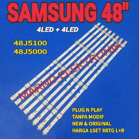 LAMPU BL BACKLIGHT LED TV SAMSUNG 48IN UA48J5000AK UA48J5100AK BL SAMSUNG UA48J5000 UA48J5100 UA 48J