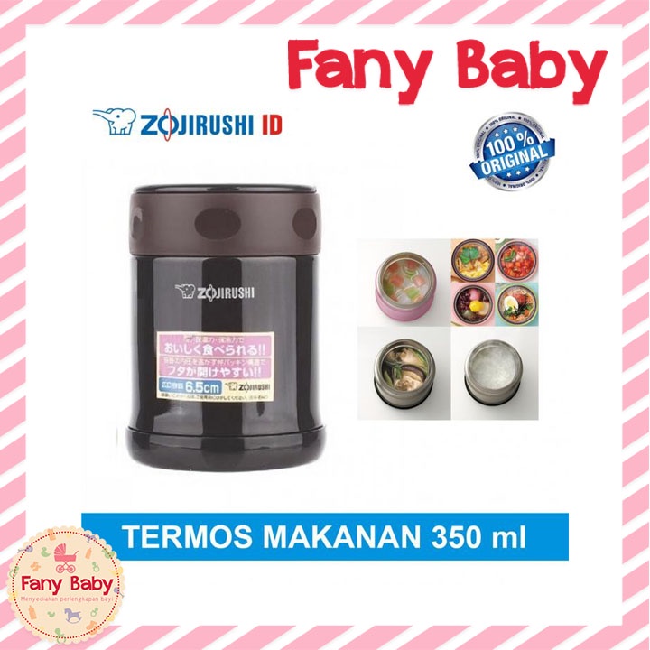 ZOJIRUSHI SW - EAE35 FOOD JAR STAINLESS VAKUM