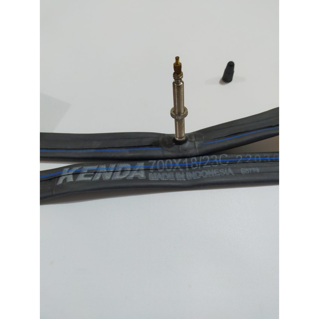 Kenda Ban dalam 700 x 18 / 23C pentil presta FV 48 mm sepeda fixie