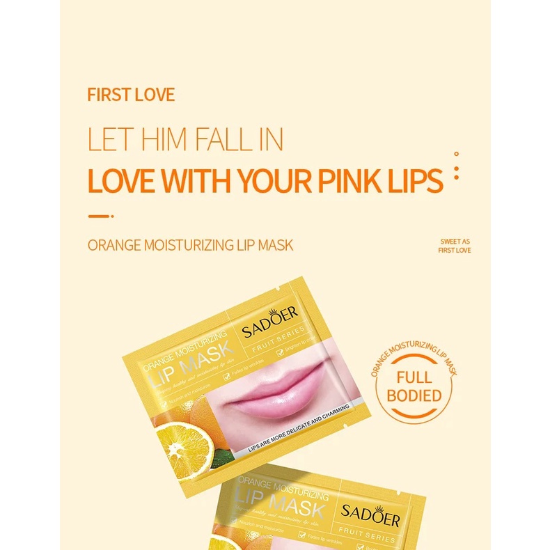 SADOER LIP MASK Melembapkan wajah