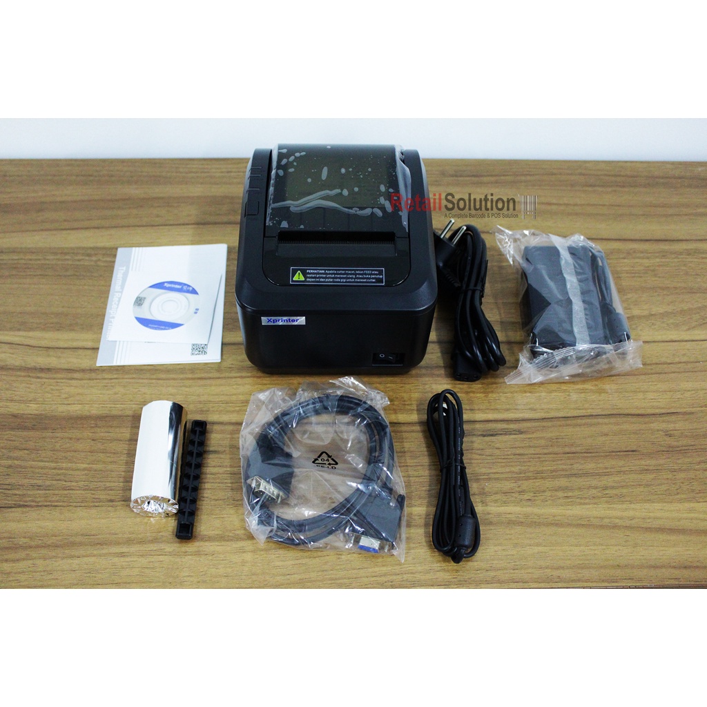 Printer Kasir Thermal Struk 80mm - Xprinter K260 / K-260 USE USB LAN