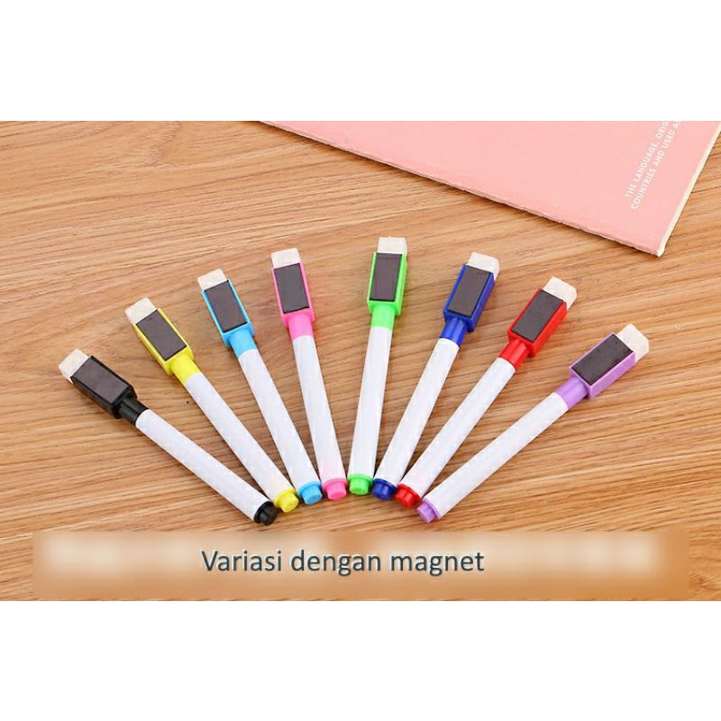 

Spidol mini papan tulis dengan magnet dan tanpa magnet