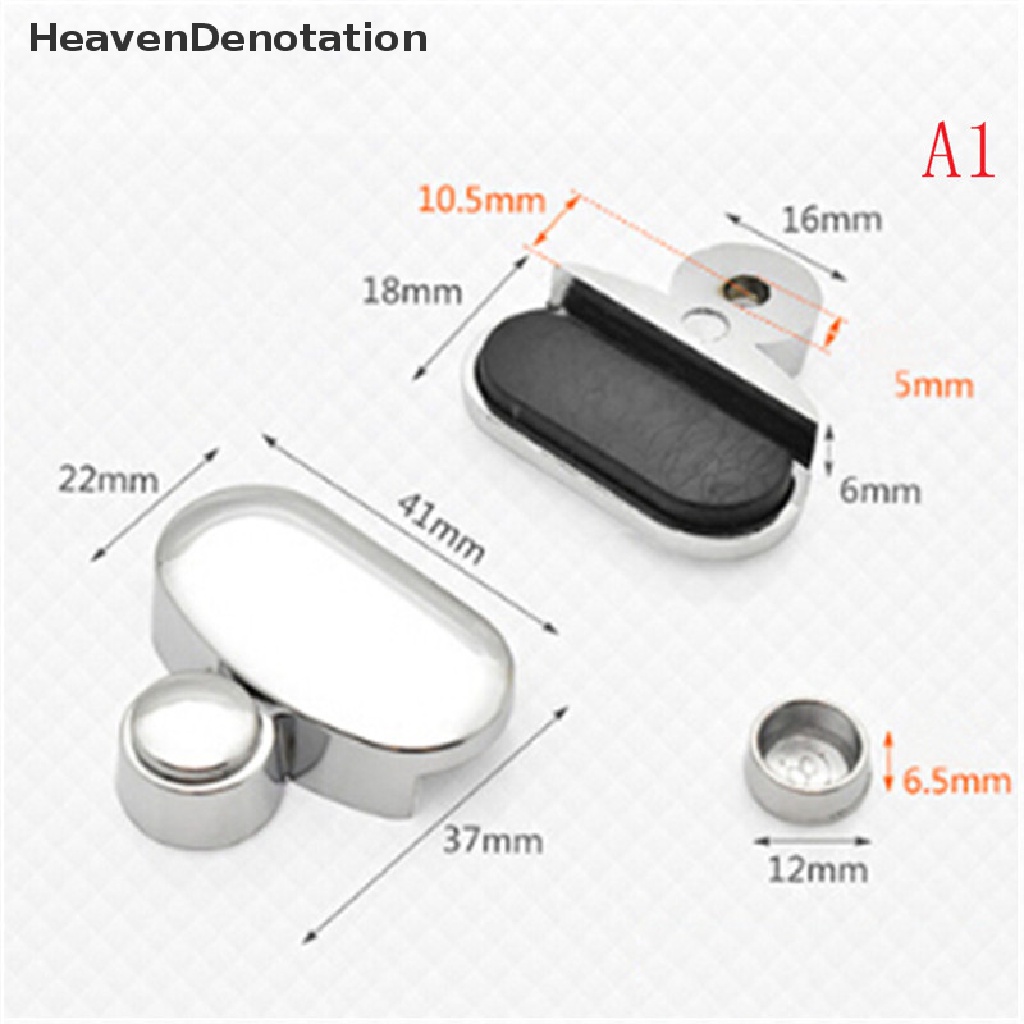 [HeavenDenotation] Bathroom Mirror Glass Fixed Accessories Advertising Plate Glass Clamp Fixed Clip