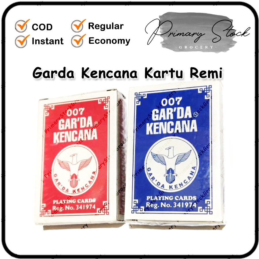 Kartu Remi Garda Kencana Playing Card Cards 007