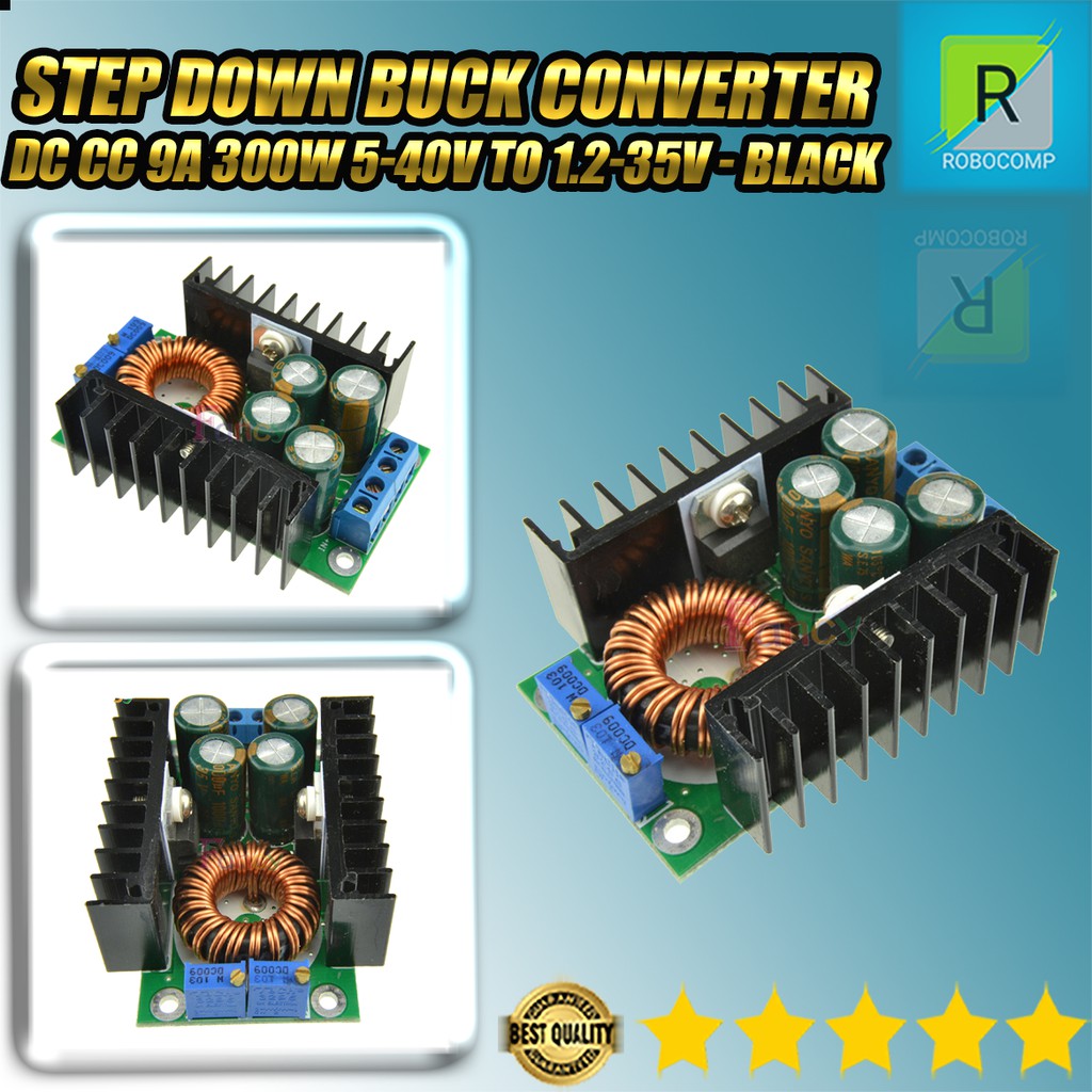 Step Down Buck Converter DC CC 9A 300W 5-40V To 1.2-35V