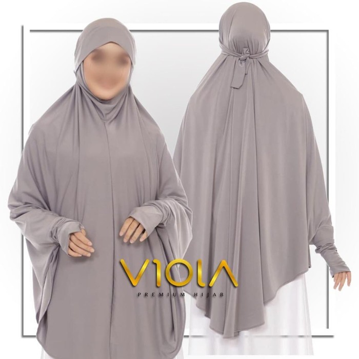 Hijab khimar lengan instan / french khimar lengan 2in1
